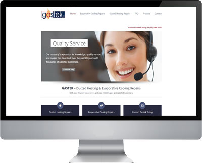 Gastek website SEO provided by Esseo Online Marketing Services